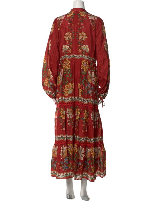 Farm Rio Printed Long Dress