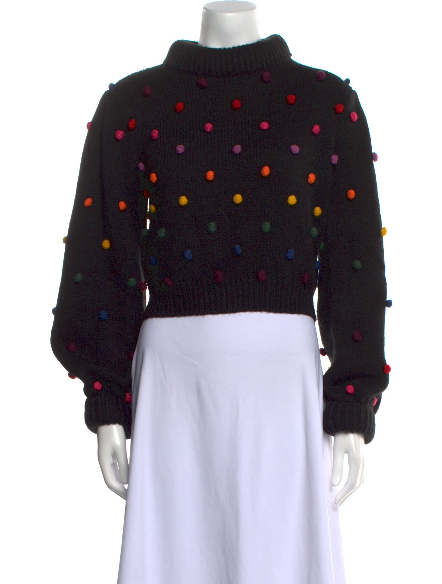 Farm Rio Printed Mock Neck Sweater w/ Tags