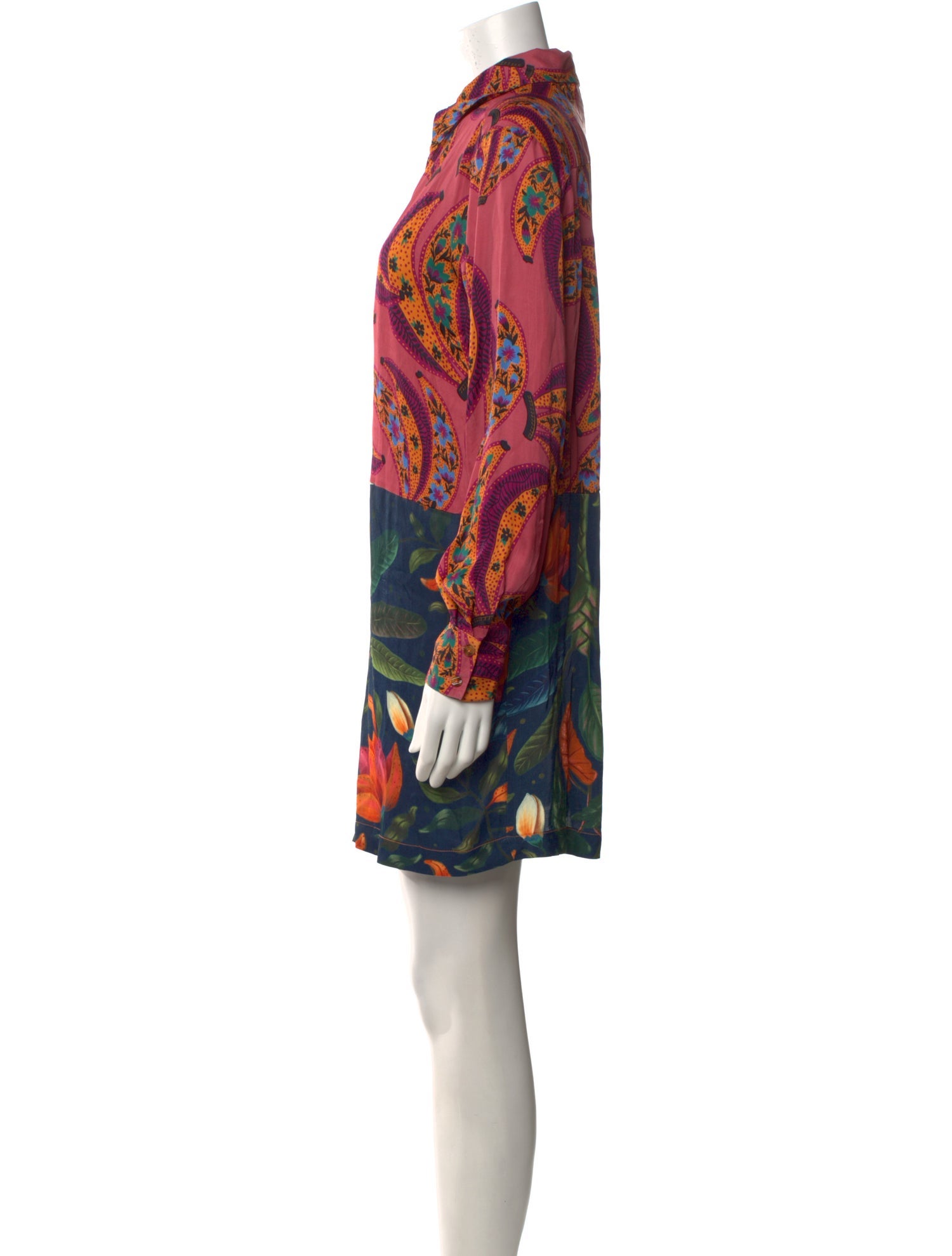 Farm Rio Printed Mini Dress