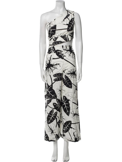 Farm Rio Linen Printed Jumpsuit