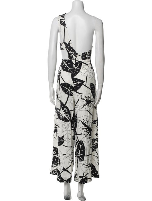 Farm Rio Linen Printed Jumpsuit