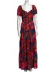 Farm Rio Floral Print Long Dress