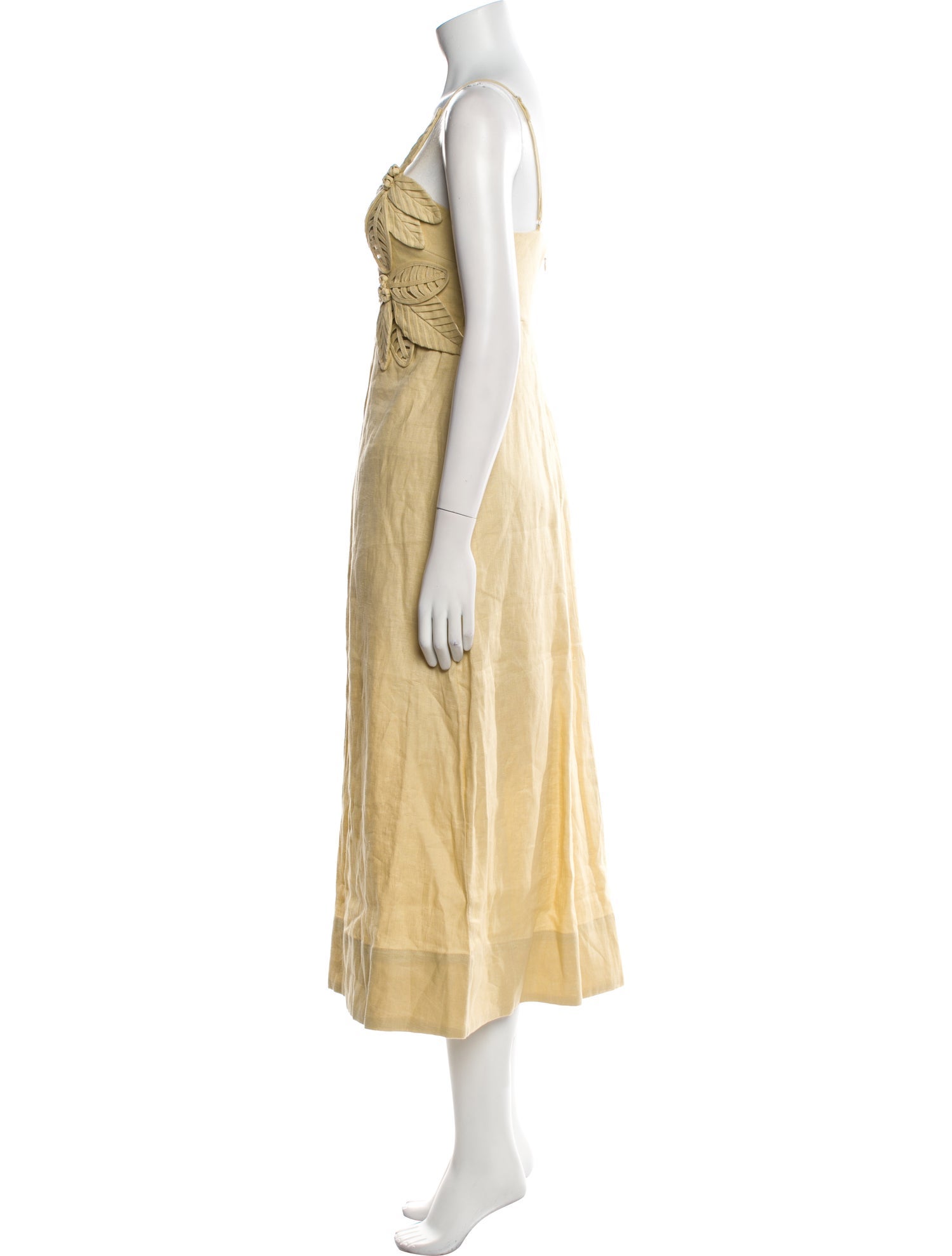 Farm Rio Linen Long Dress w/ Tags