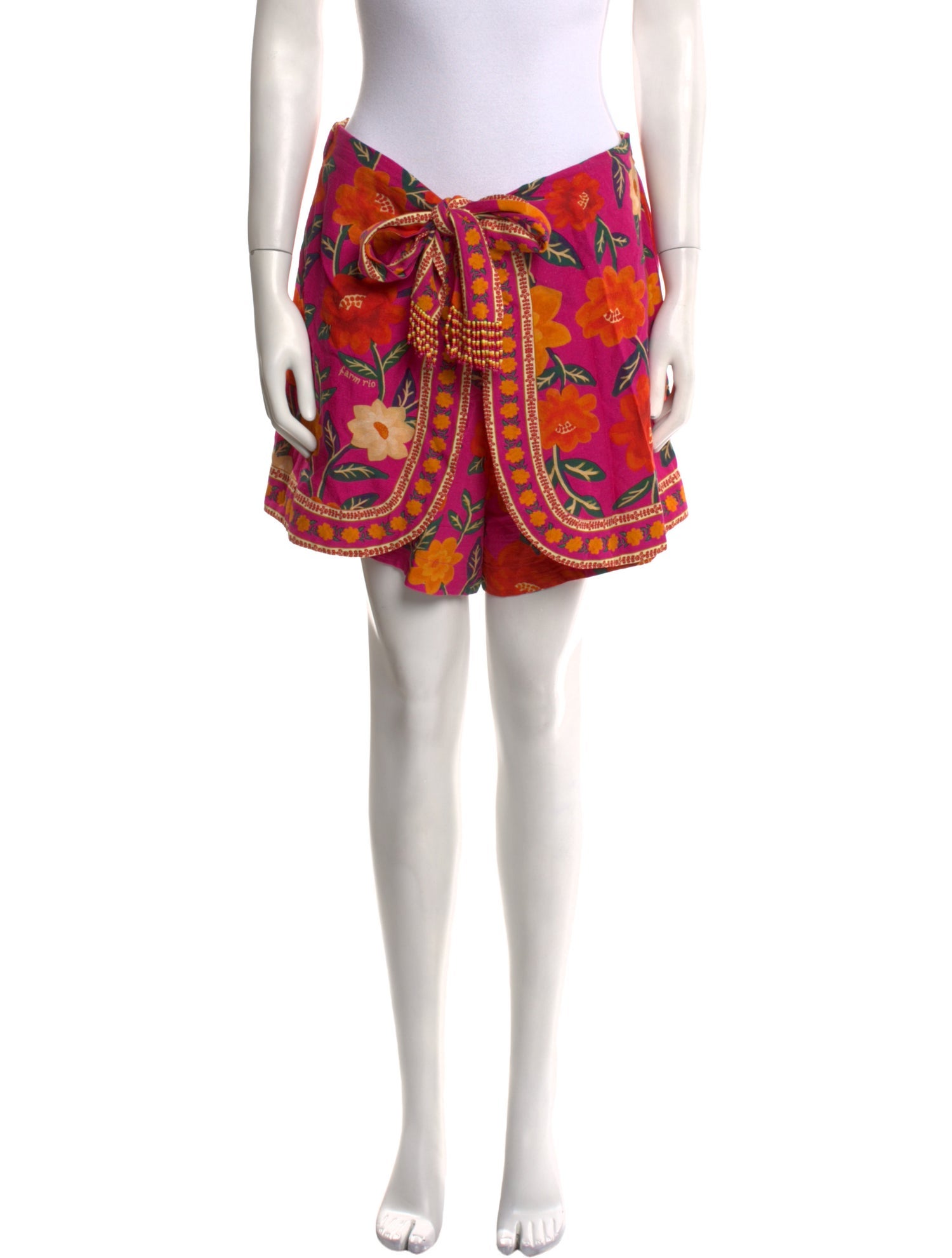 Farm Rio Printed Knee-Length Shorts