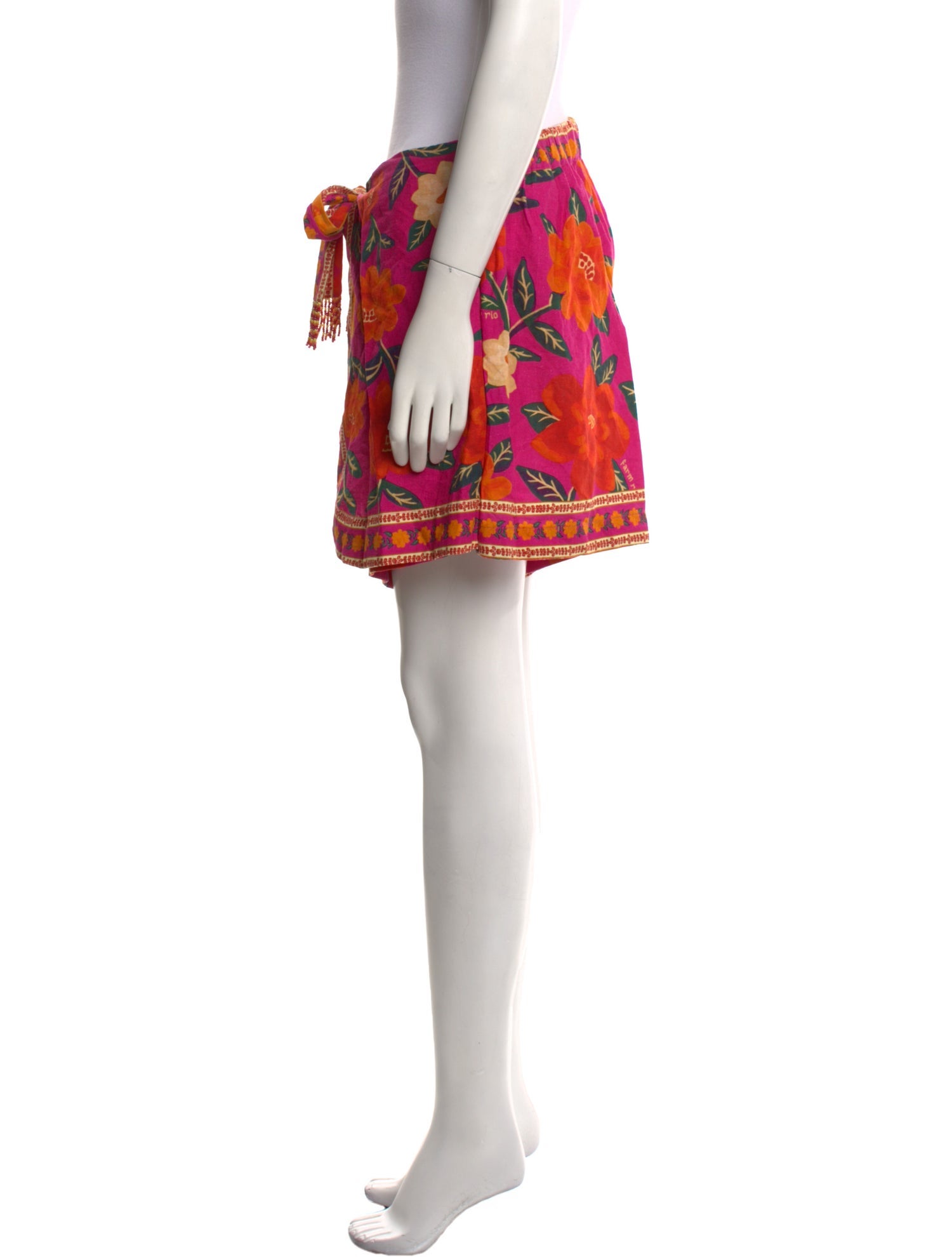 Farm Rio Printed Knee-Length Shorts