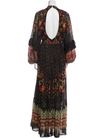 Farm Rio Printed Long Dress