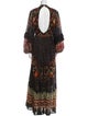 Farm Rio Printed Long Dress