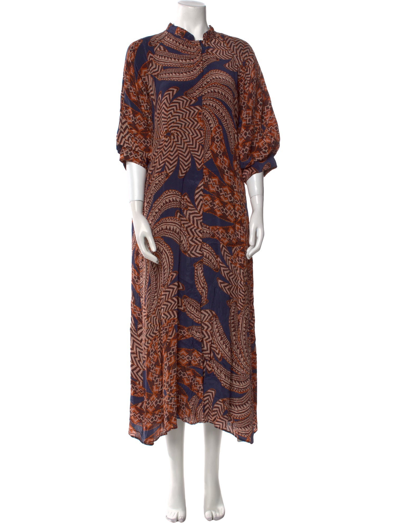 Farm Rio Printed Long Dress w/ Tags
