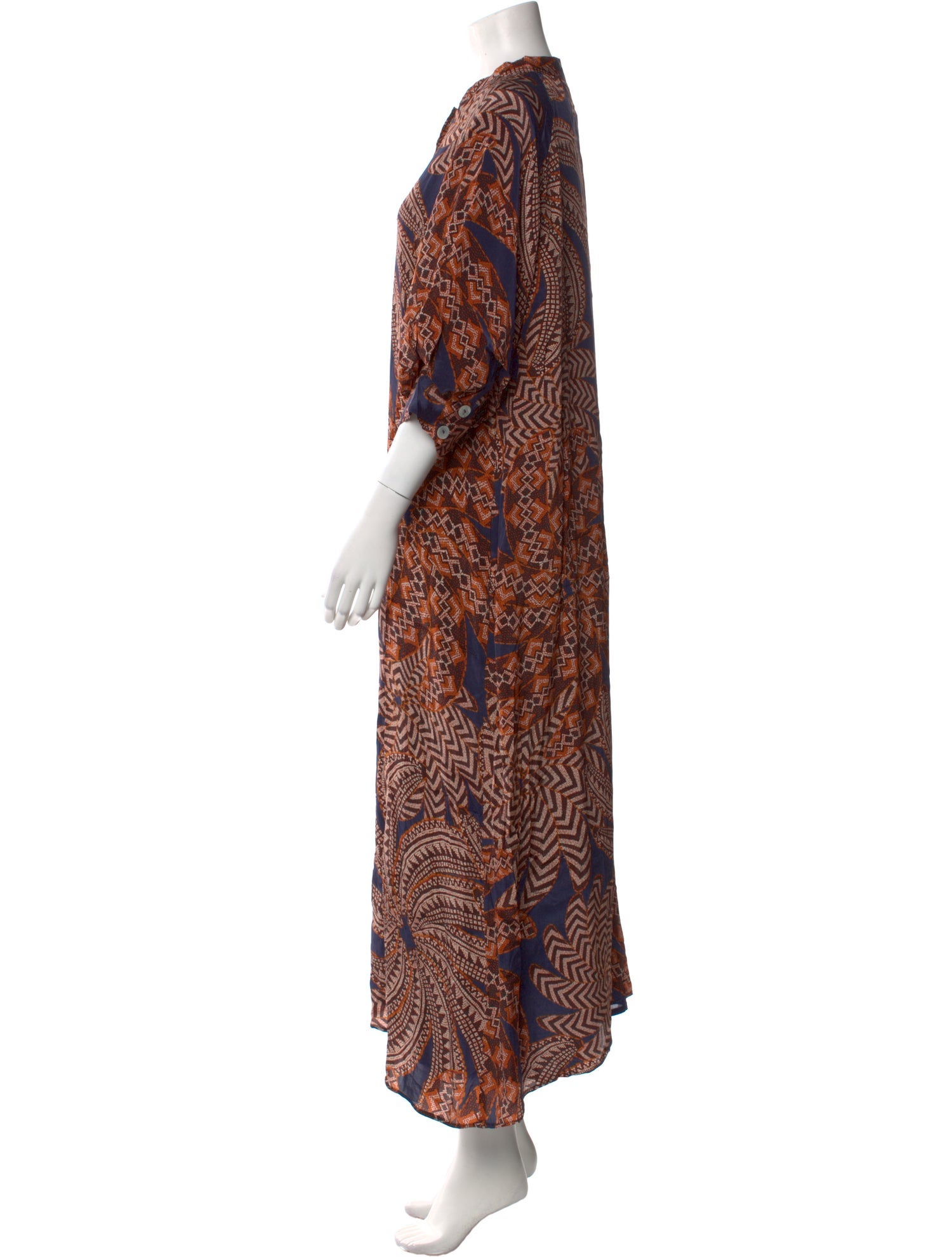 Farm Rio Printed Long Dress w/ Tags