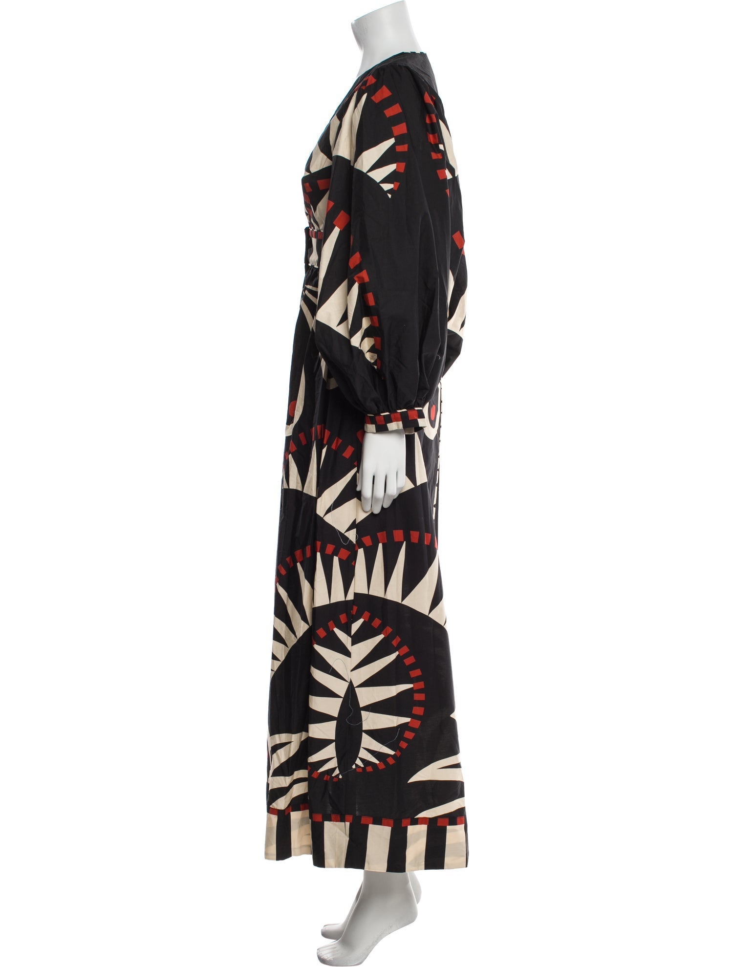 Farm Rio Printed Long Dress