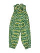 Farm Rio Printed Strapless Jumpsuit
