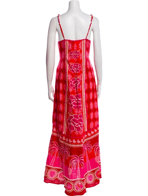 Farm Rio Linen Long Dress