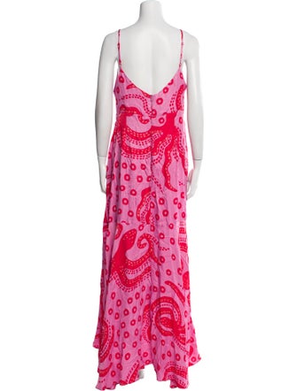 Farm Rio Printed Long Dress