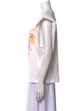 Farm Rio Graphic Print Crew Neck T-Shirt