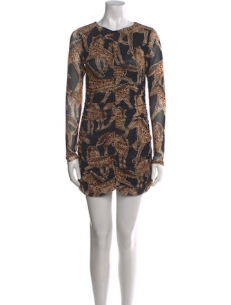 Farm Rio Printed Mini Dress