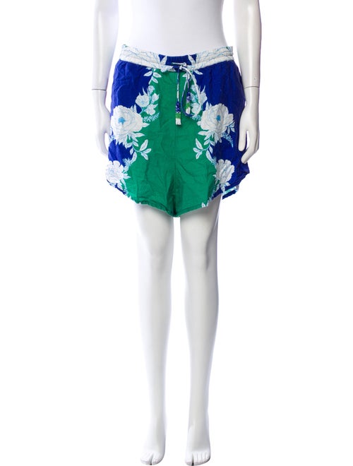 Farm Rio Linen Mini Shorts