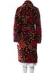 Farm Rio Printed Faux Fur Coat
