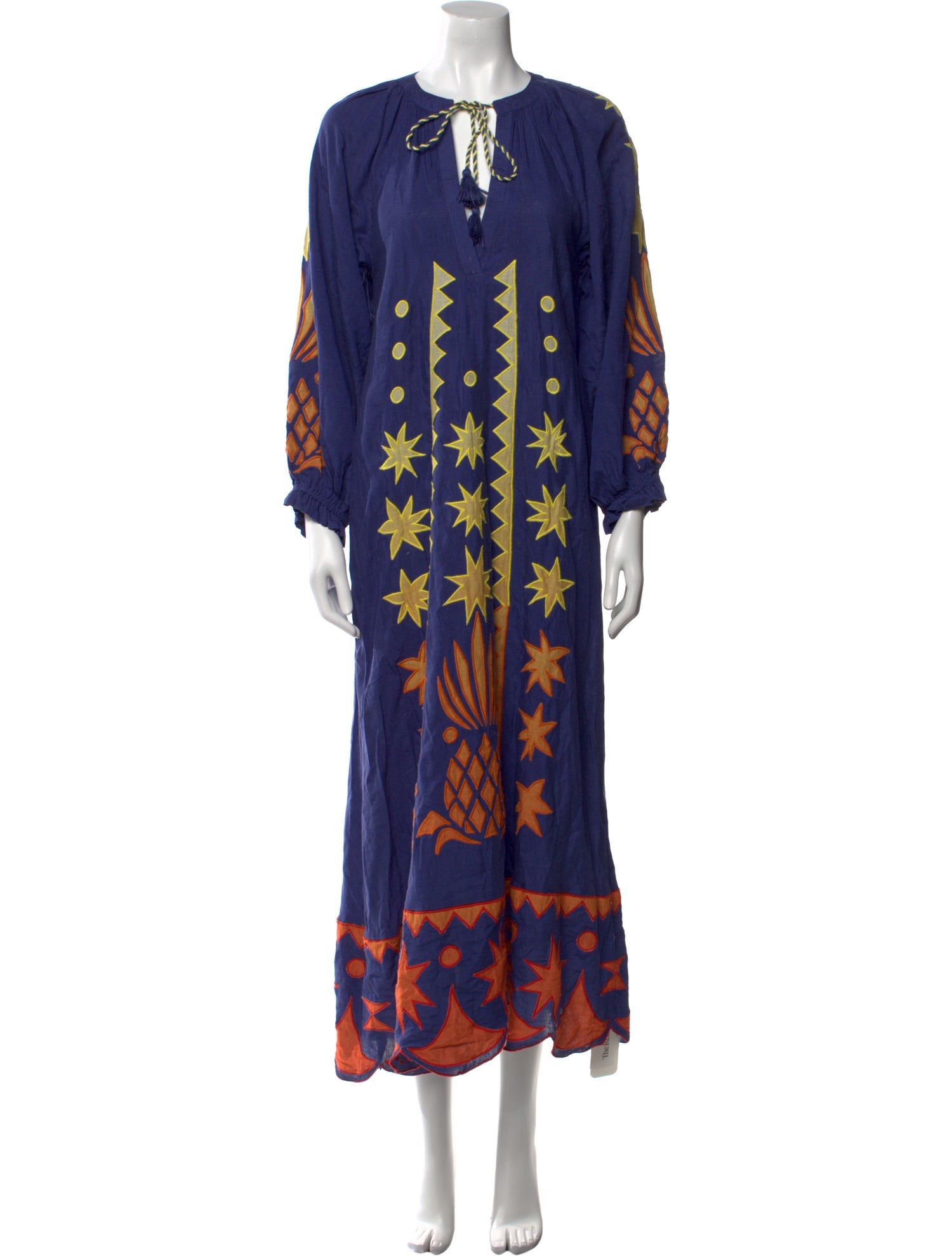 Farm Rio Printed Long Dress