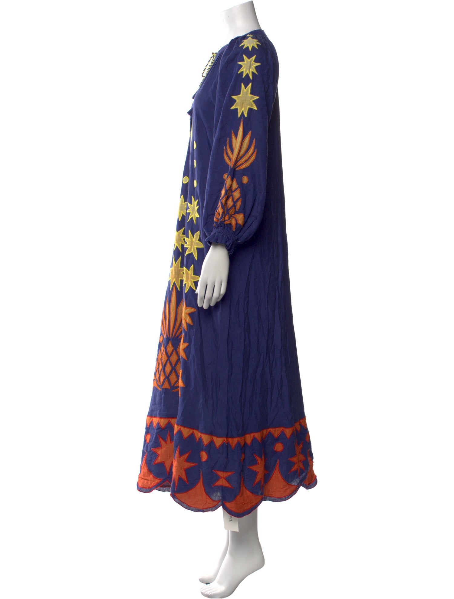 Farm Rio Printed Long Dress