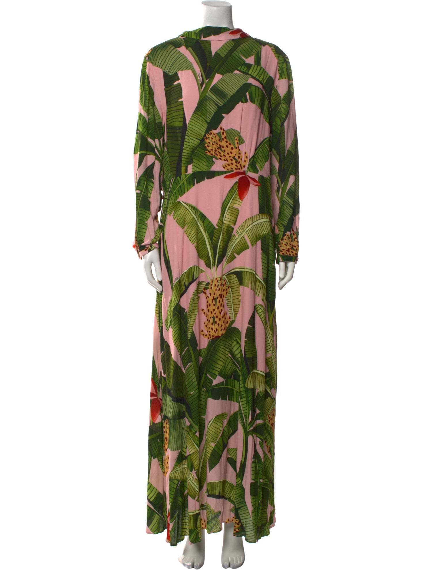 Farm Rio Floral Print Long Dress w/ Tags