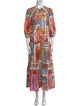 Farm Rio Printed Long Dress