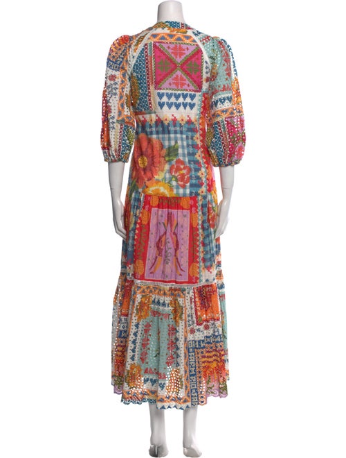 Farm Rio Printed Long Dress