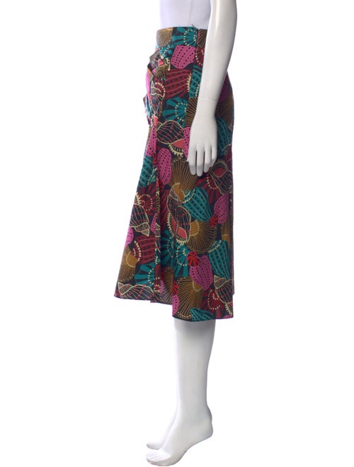 Farm Rio Printed Midi Length Skirt