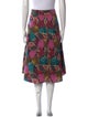 Farm Rio Printed Midi Length Skirt