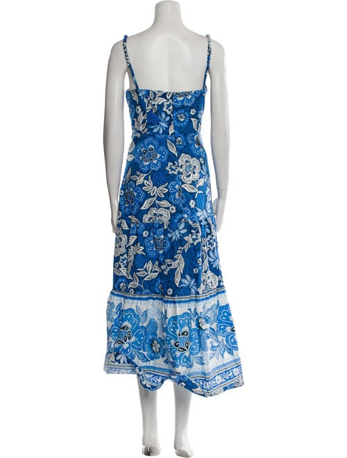 Farm Rio Floral Print Long Dress
