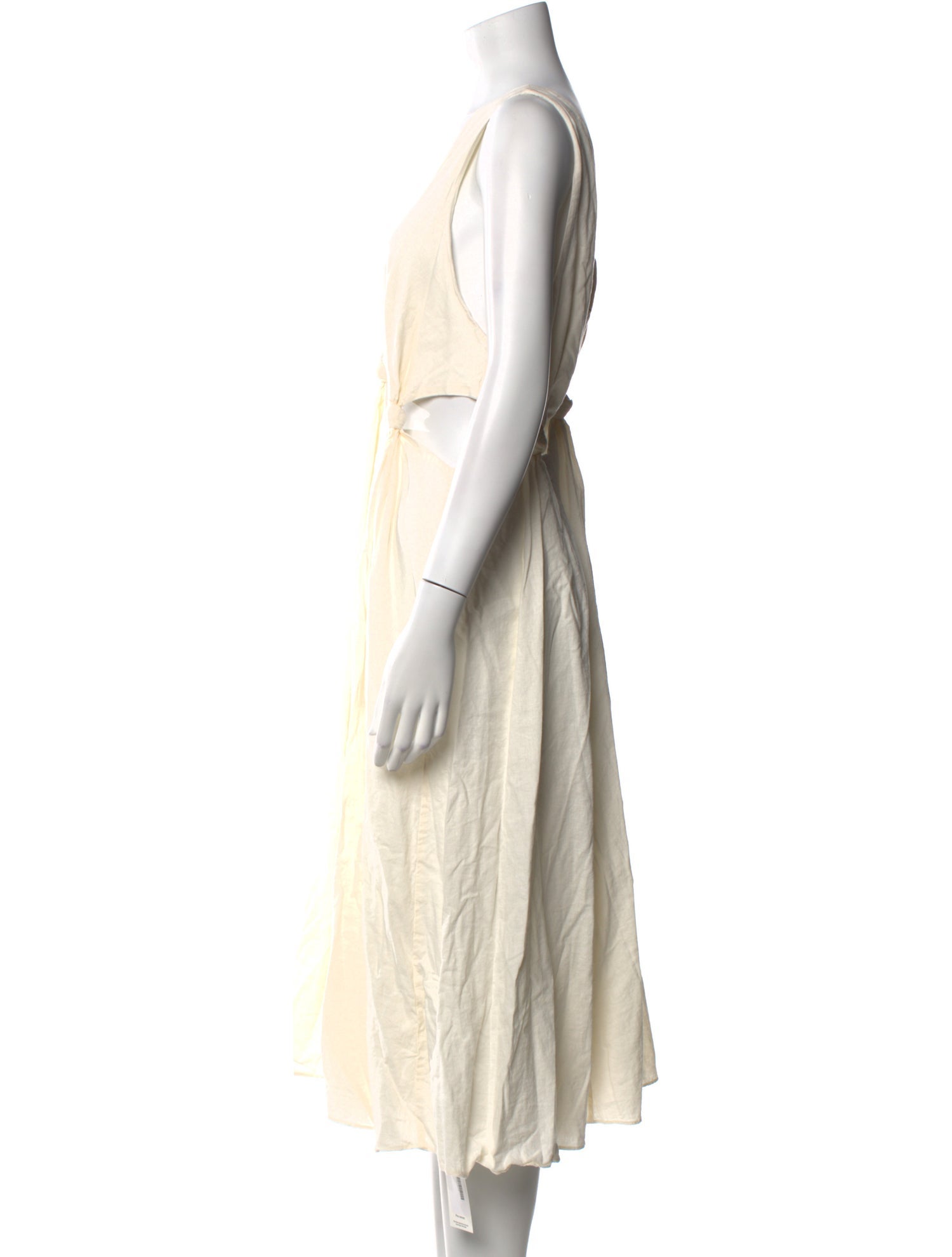 Farm Rio Linen Midi Length Dress