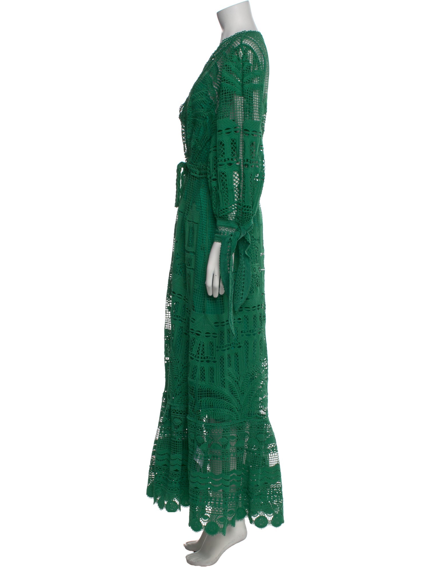 Farm Rio V-Neck Long Dress