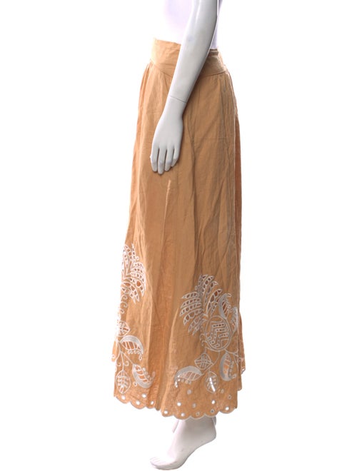 Farm Rio Paisley Print Midi Length Skirt