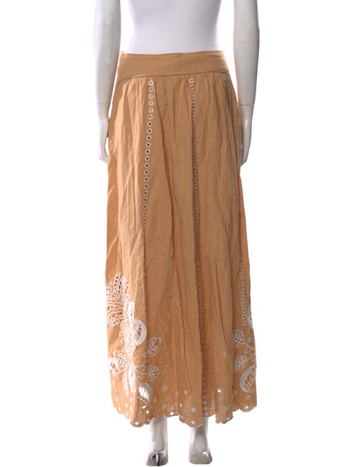 Farm Rio Paisley Print Midi Length Skirt