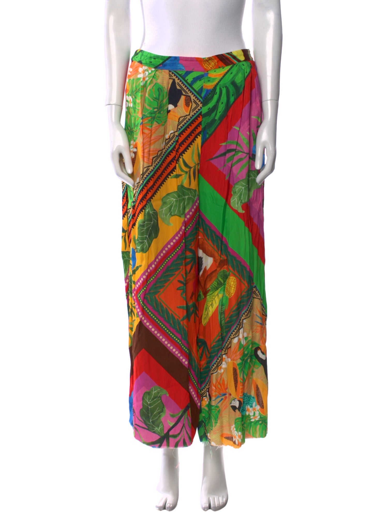 Farm Rio Printed Wide Leg Pants