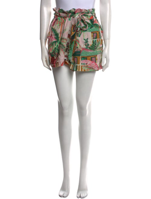Farm Rio Printed Mini Shorts