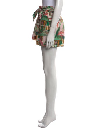 Farm Rio Printed Mini Shorts