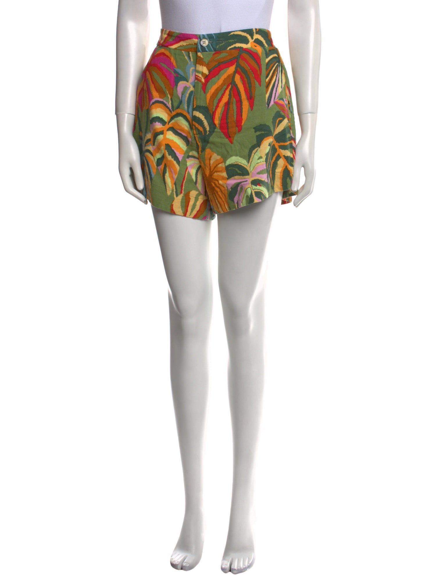 Farm Rio Linen Mini Shorts