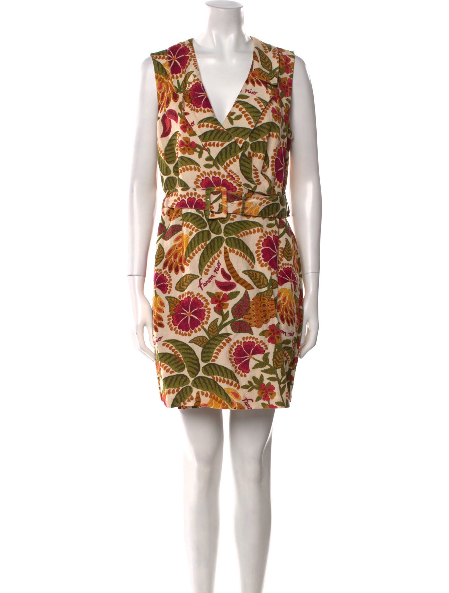 Farm Rio Linen Mini Dress w/ Tags