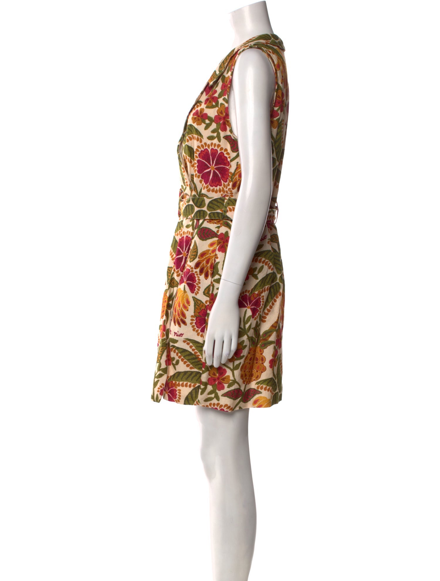 Farm Rio Linen Mini Dress w/ Tags