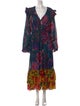 Farm Rio Floral Print Long Dress