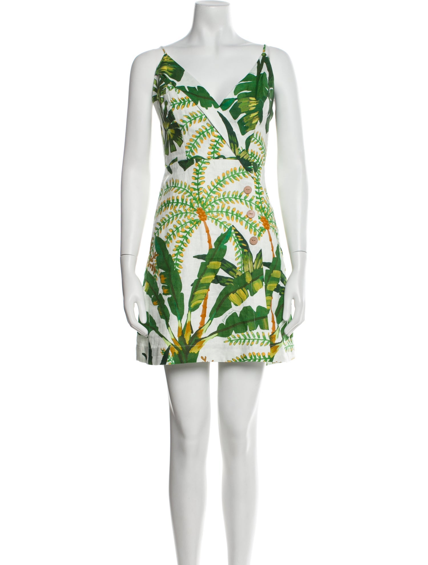 Farm Rio Linen Mini Dress