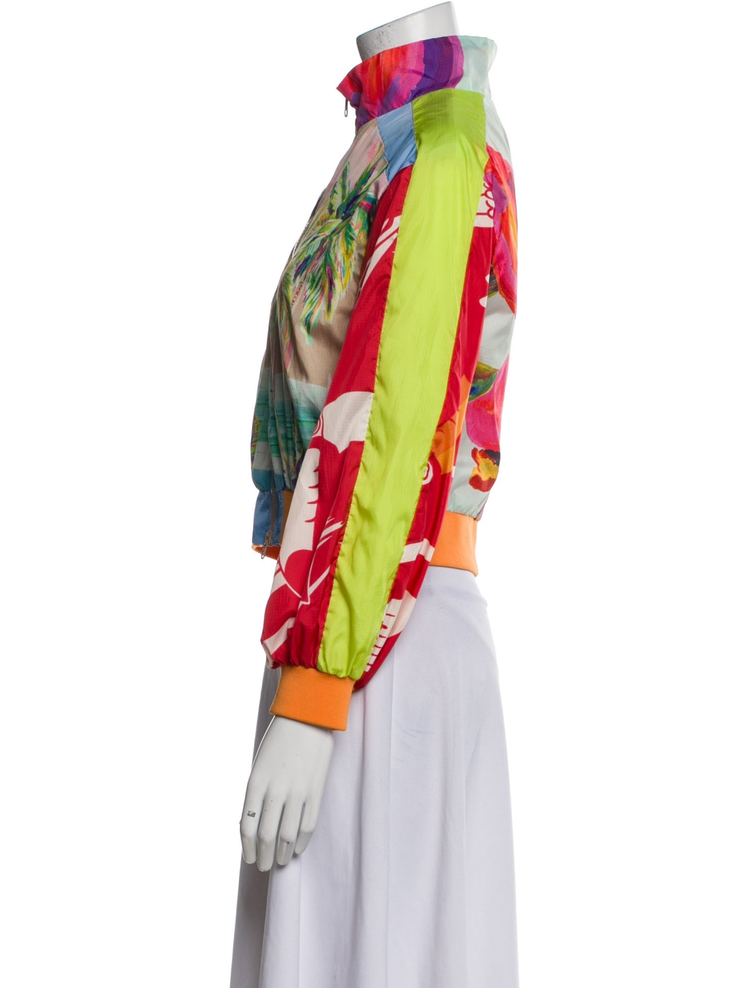 Farm Rio Printed Bomber Jacket