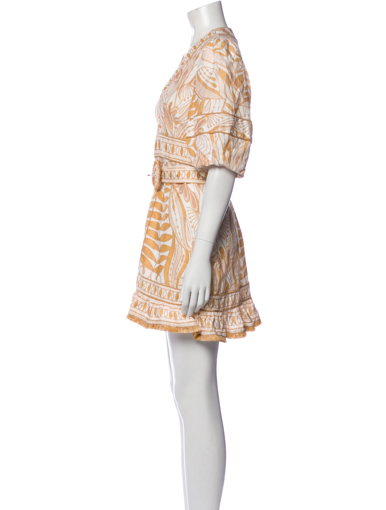 Farm Rio Linen Mini Dress