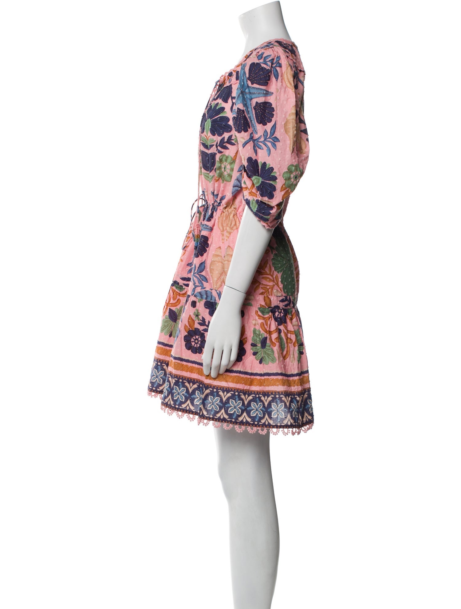 Farm Rio Printed Mini Dress