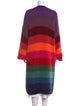 Farm Rio Striped Open Front Sweater