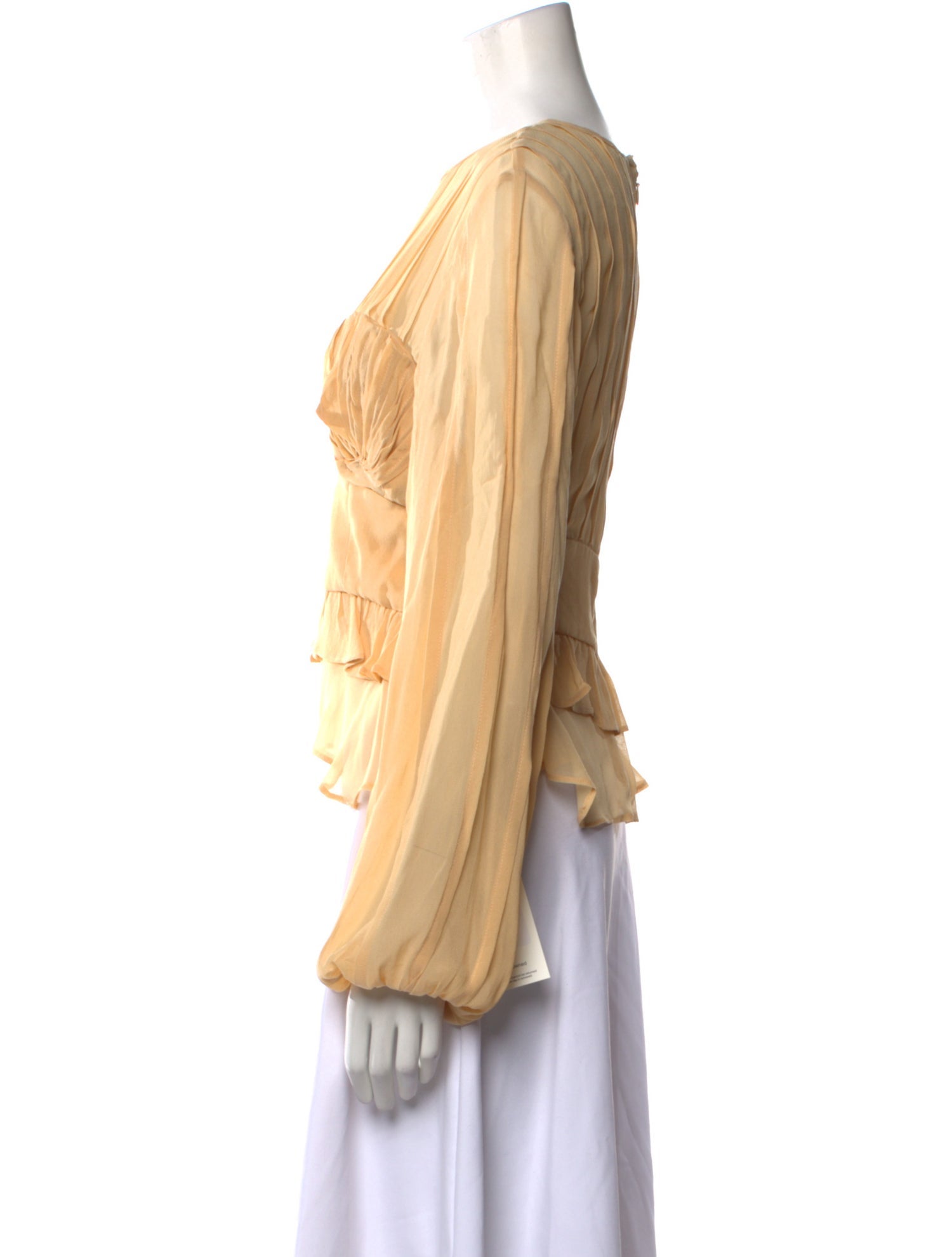 Farm Rio Bateau Neckline Long Sleeve Blouse