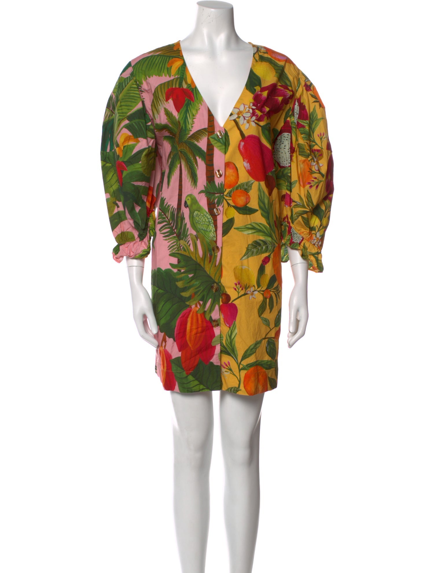 Farm Rio Printed Mini Dress