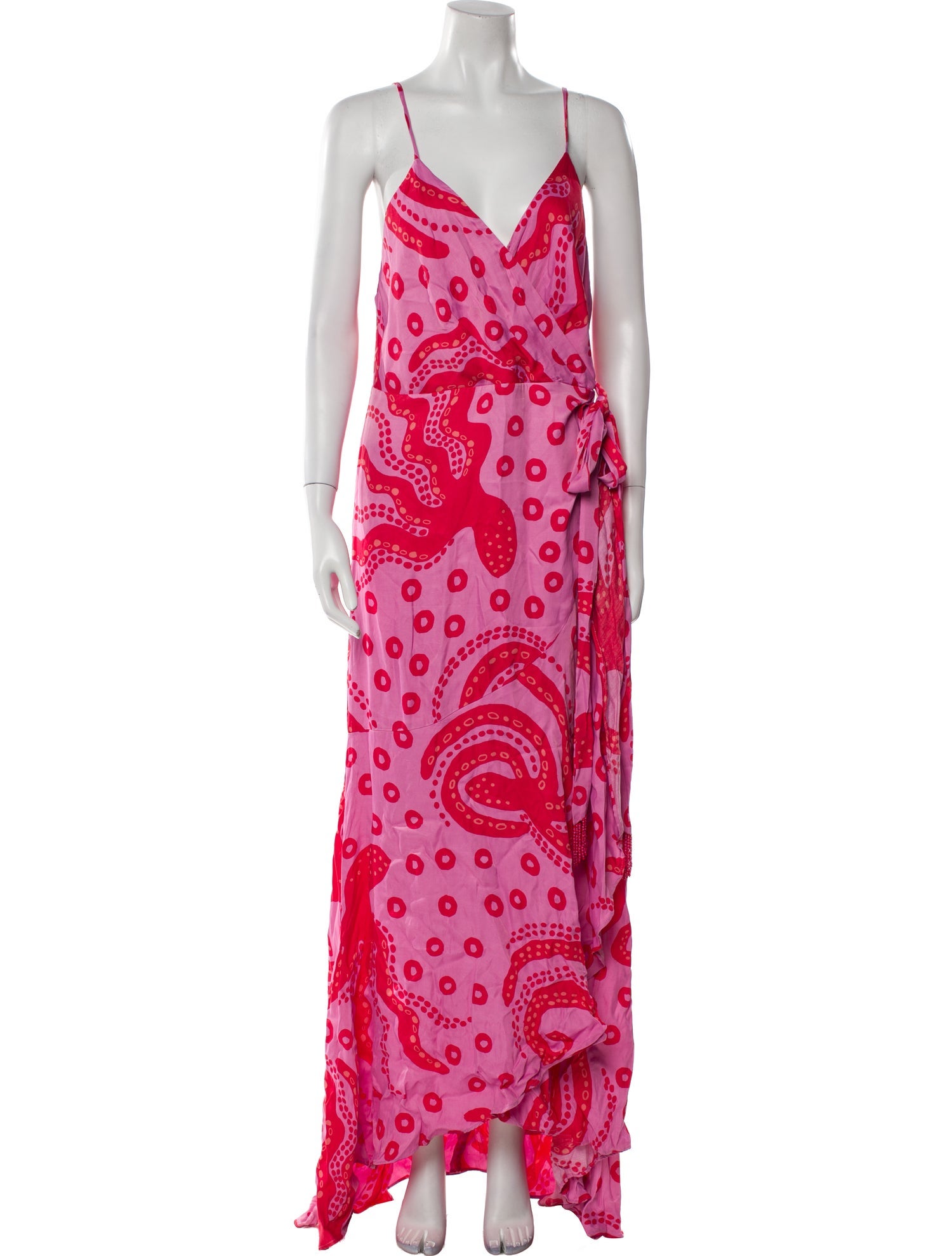 Farm Rio Printed Long Dress