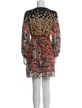 Farm Rio Floral Print Mini Dress