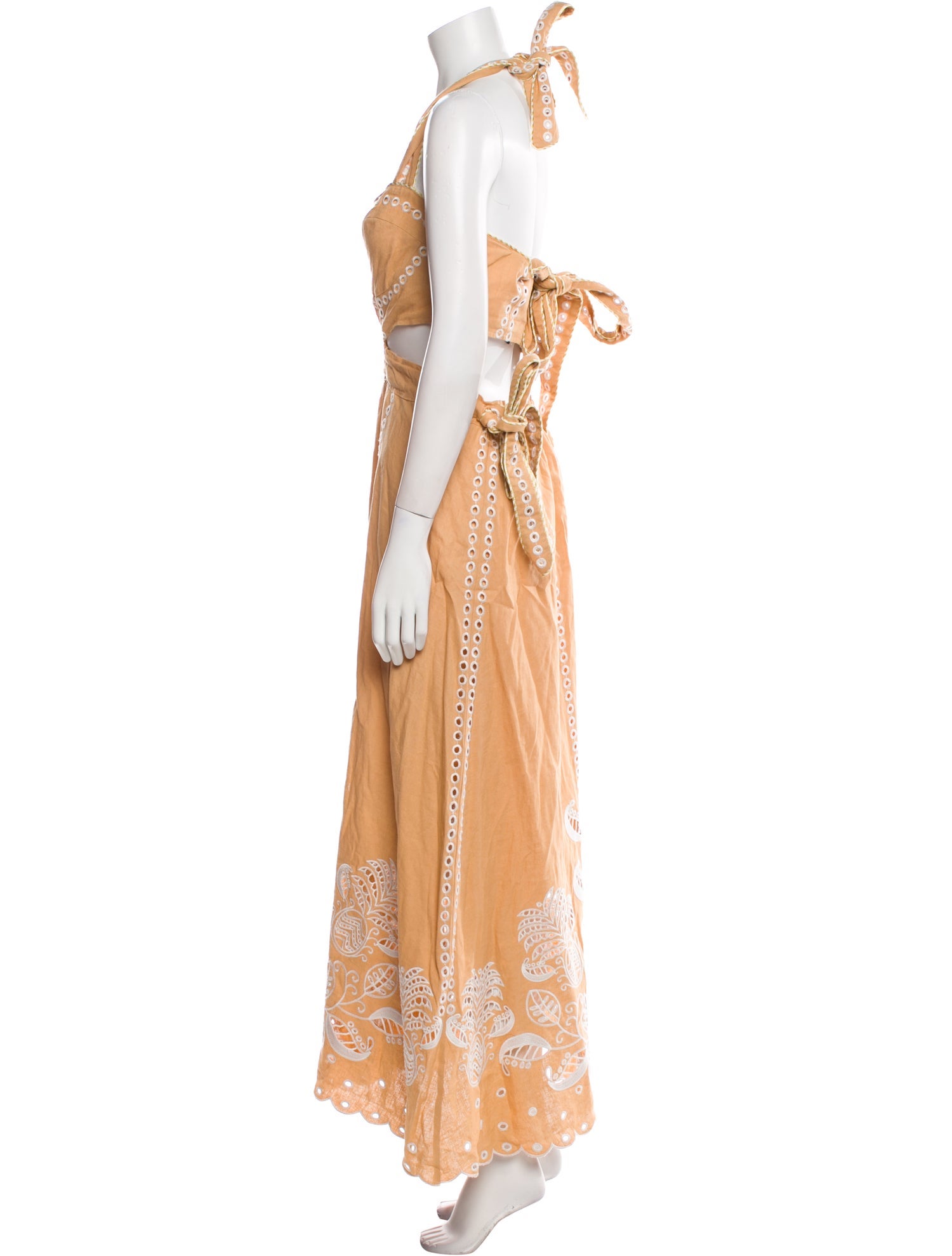 Farm Rio Halterneck Long Dress